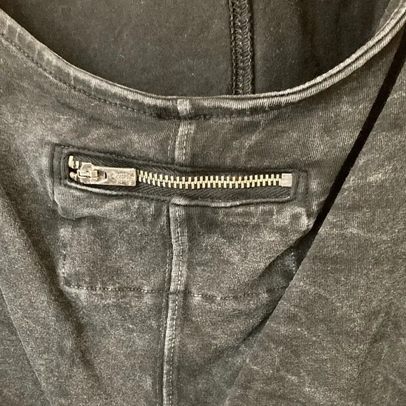 FP Movement by Free People Charcoal Hot Shot Halter Romper XS NWOT - Picture 5 of 6